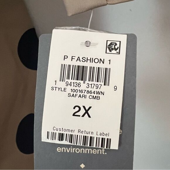 On 34th Plus Size Polka Dot Trench Coat - Picture 6 of 8